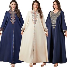 Embroidery Abaya Dubai Kaftan