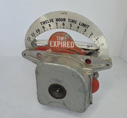 Vintage parking meter head - meter,