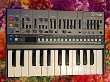 Roland JX-08 Boutique JX 08 and K-25m Keyboard, Boxed with accessories