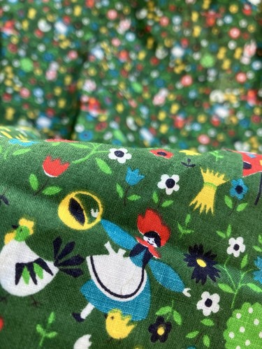 Vintage 1960s dutch cotton - vintage,