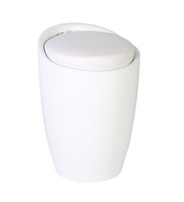 High Gloss Round Ottoman