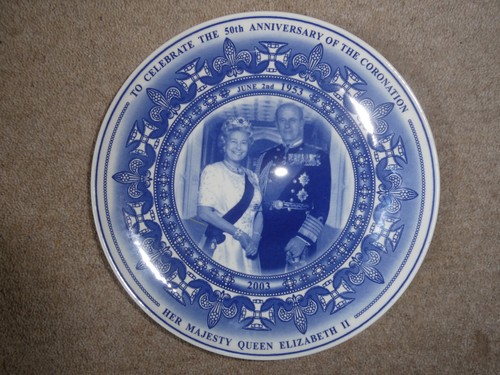 Wedgwood plate 50th - wedgwood,