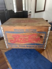 Vintage Pepsi Cola Wooden