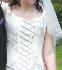 Rivendell Bridal Wedding Dress Medieval Celtic Fairy Handfasting LOTR 12-14