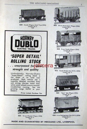Hornby dublo trains goods - hornby,