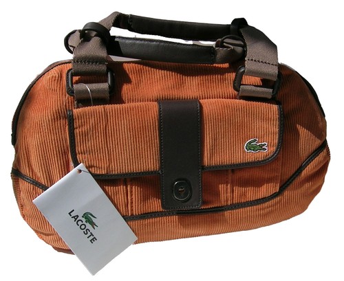 Lacoste bowling bag - bag, corduroy