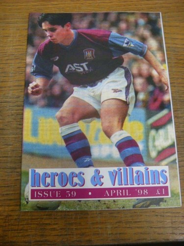 Apr 1998 fanzine aston - aston, villa