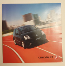 Citroen C2 sales brochure UK -