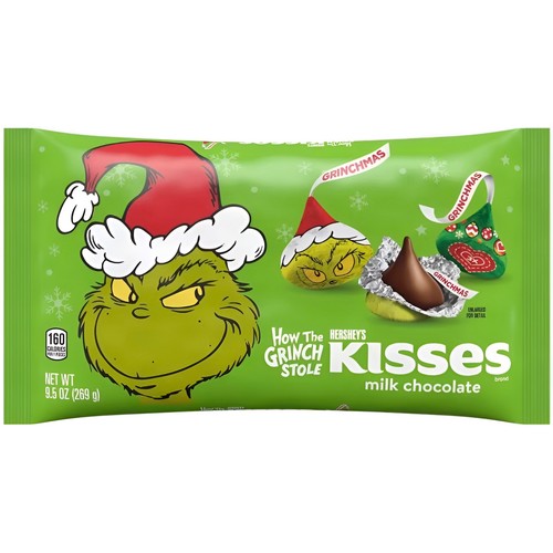 Hershey kisses grinch - hershey’s, milk