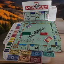 Waddingtons Monopoly 1996 Board Game Complete Set The Property Trading Game