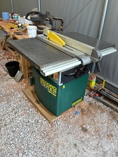 10" Record TSPP250 table saw C/W TSPP250-SCC swinging arm table extension