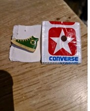Vintage 90s Converse Shoes Lapel Hat Pin