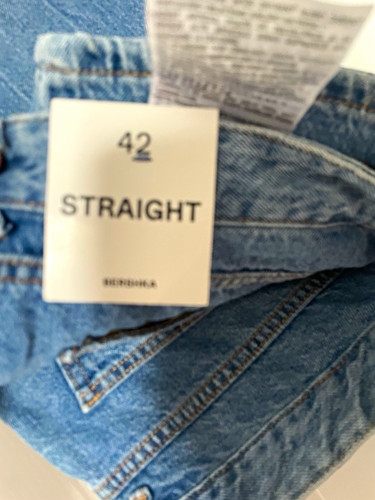 Bershka straight fit - , blue
