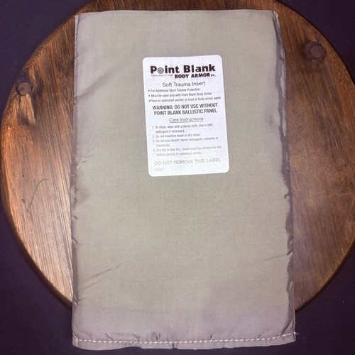 Trauma plate insert 5x8 - pb,