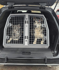 TransK9 C90 Double Dog Cage for Large Cars