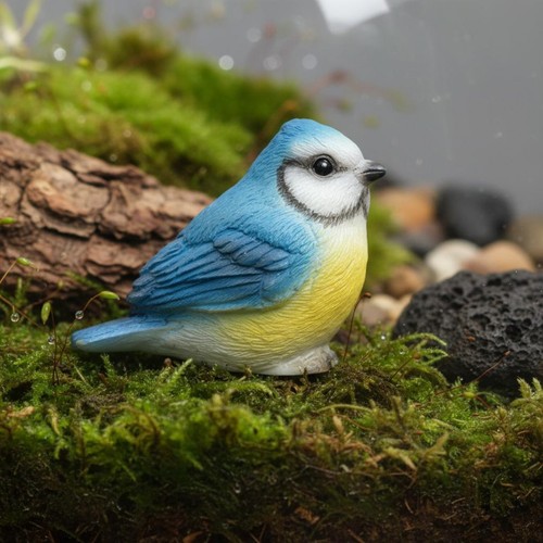 Resin bird figurine realistic - bird,