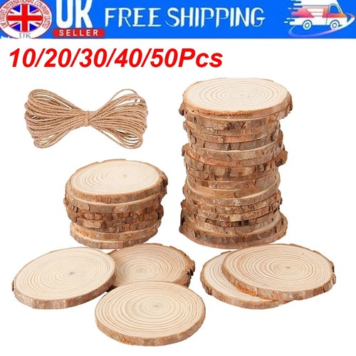 Wood slices round discs - slices,
