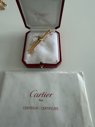 Cartier pasha gold tie - cartier, 18