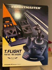 Thrustmaster Flight Pack Black USB Joystick, Throttle & Pedals Set (t.flight)