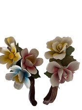 CAPODIMONTE Porcelain Flowers