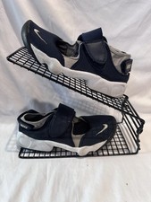 Nike Air Rift Junior Navy Blue And Grey Silver Uk Size 3.5