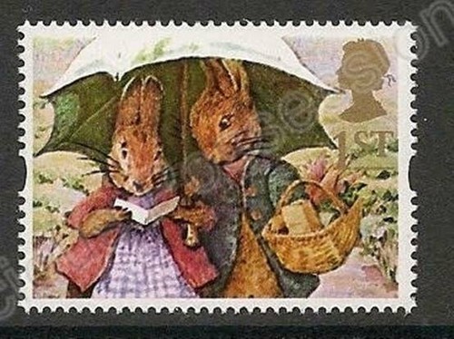 Stamps beatrix potter - beatrix, ex