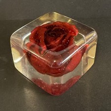 Vintage Retro Lucite Block