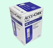 Accu-Chek Aviva Blood Glucose Test Strips - 50 Count (Expires 2025)