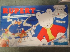 Vintage Rupert The Bear Reveals His Winter Adventure Board Game Complete Rare