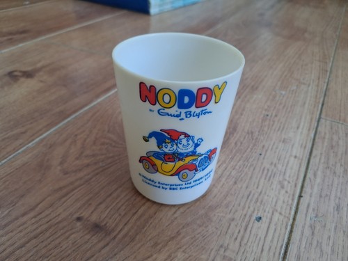 Vintage noddy plastic cup 1990 - noddy,