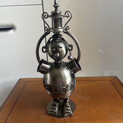 Metal handmade piggy bank - metal,