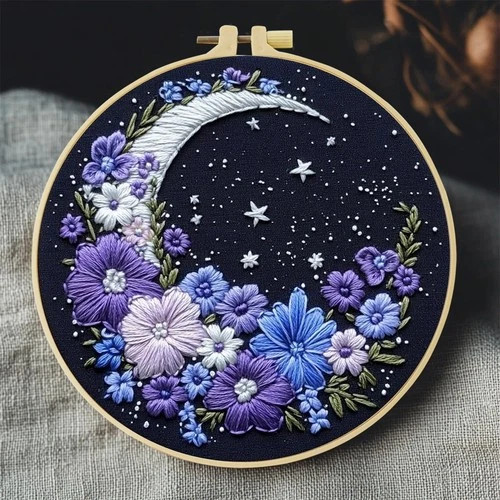 Embroidery kit pretty - kit, -pretty