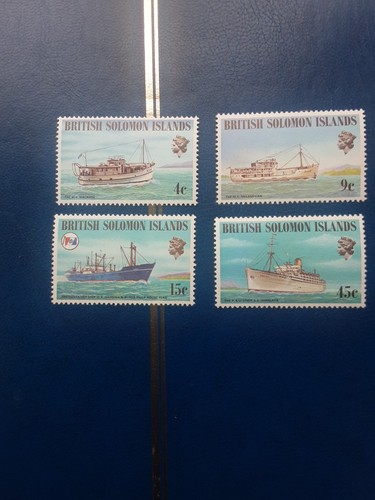 Solomon islands 1975 ships - islands,
