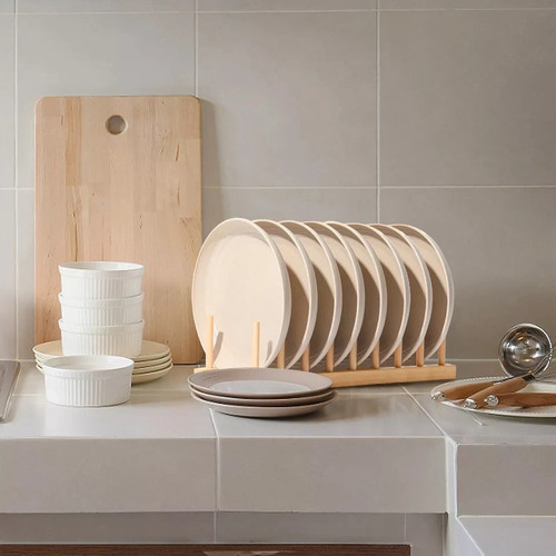 Wooden dish rack - wooden, stand