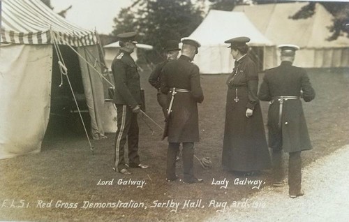 1910 red cross demonstration - red,