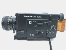 Sankyo EM-40 XL Super 8 Cine Movie Camera Great Condition.