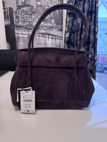 Bag split suede - suede, city