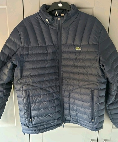 Lacoste navy puffer - navy, jacket