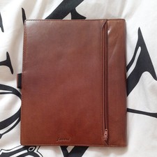 A5 Vintage Personal Organiser Filofax  Brown Genuine Leather.Never used.