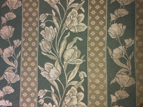Green tapestry curtain fabric - tapestry,