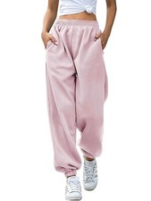 Womens Plain Joggers