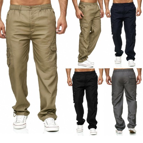 Mens cargo combat trousers - mens,