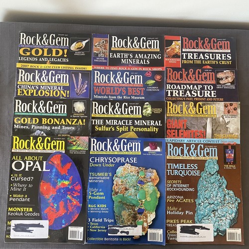 Rock and gem - rock,