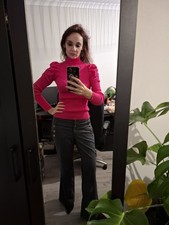 River Island Pink Puff Sleeve