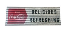 Coca-Cola Corrugated Metal