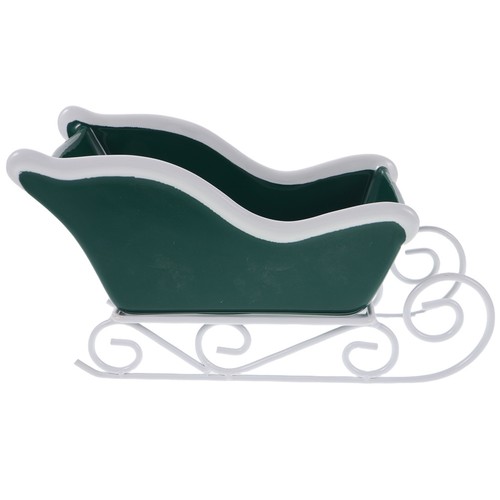 Santa sleigh christmas decor - sleigh,