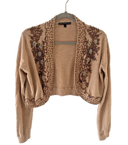 Beige bolero jacket size - jacket,