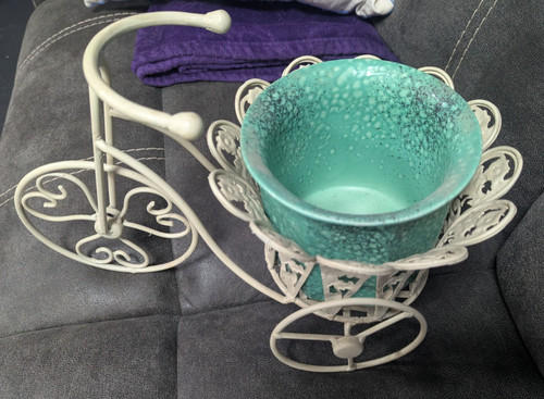 Vintage coated wrought iron - wrought,