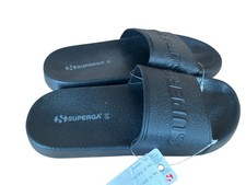 Superga 1908 Slides Black