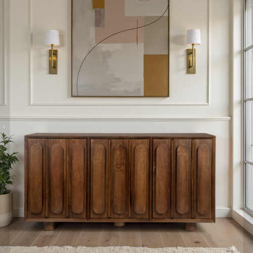Nero sideboard dark solid - sideboard,